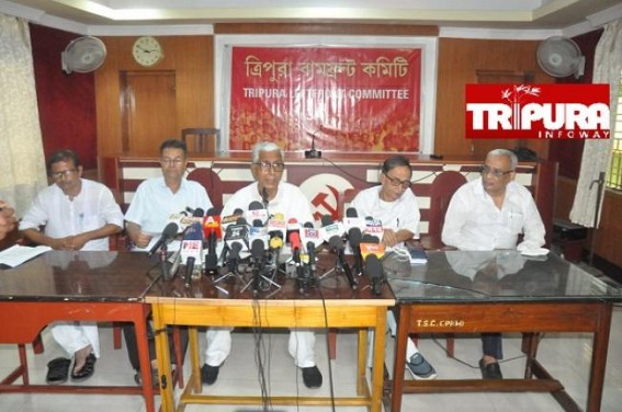 CPI-M MLA Delegation Demands ‘Rule of Law’, met Governor, DGP complaining against ‘Jungle Raj’ under BJP CPI-M MLA Delegation Demands ‘Rule of Law’, met Governor, DGP complaining against ‘Jungle Raj’ under BJP